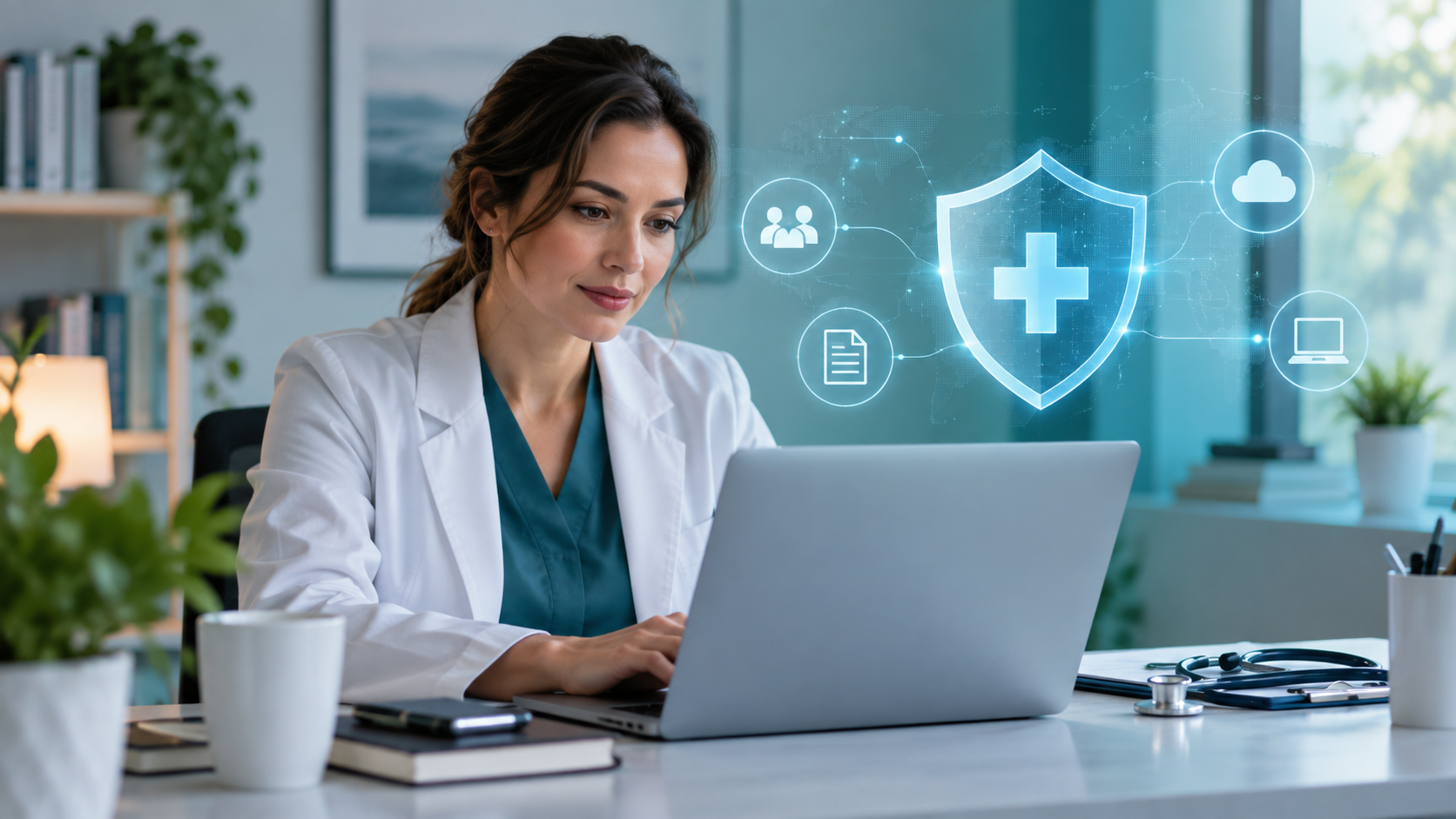 Secure remote healthcare administration and patient data protection