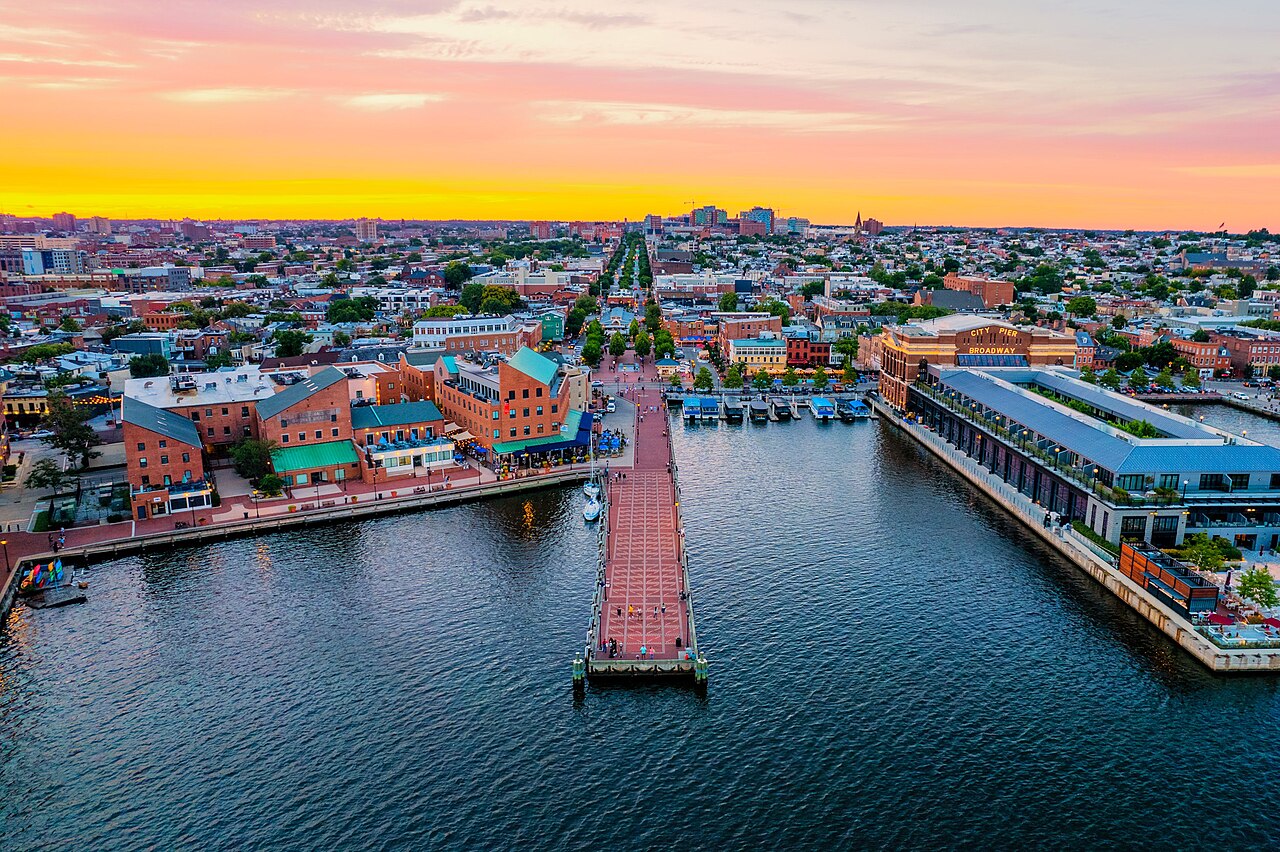 Fell's Point Aerial 2022