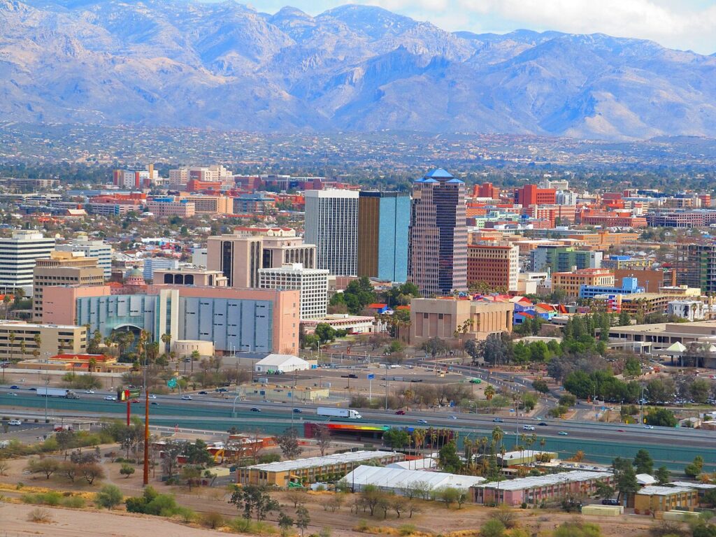 View of Tucson from Sentinel Peak 2