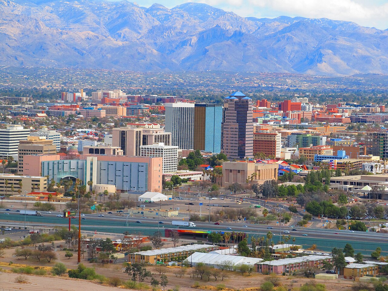 View of Tucson from Sentinel Peak 2